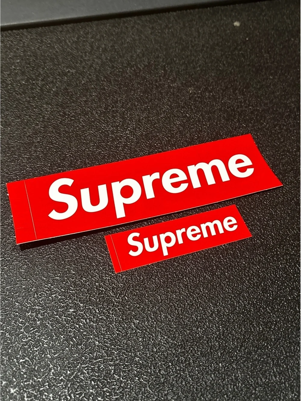 Supreme Mini & Regular Box Logo Sticker Pair